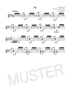 Die 100 wichtigsten Etüden für klassische Gitarre 