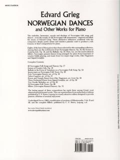 Norwegian Dances And Other Works von Edvard Grieg 