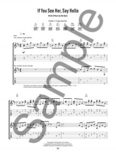 Guitar Tab Collection von Bob Dylan 