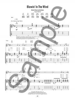 Guitar Tab Collection von Bob Dylan 