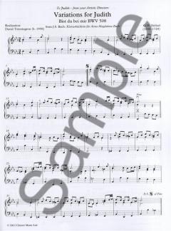 Variations for Judith 