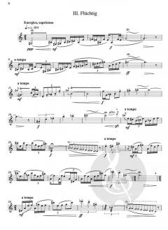 Duft for Solo Clarinet von Kaija Saariaho 