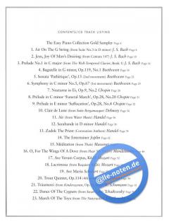 The Easy Piano Collection: Gold Sampler 