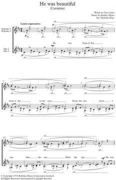 He Was Beautiful von Stanley Myers 