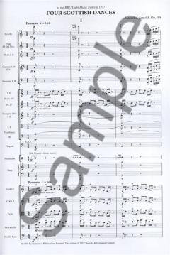 Four Scottish Dances von Malcolm Arnold 