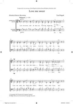 Love Me Sweet von Tom Wiggall 