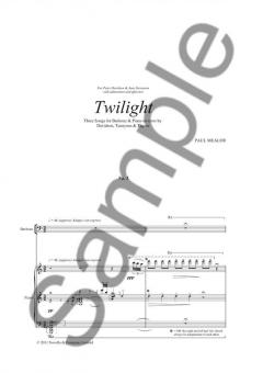 Twilight (Baritone/Piano) von Paul Mealor 