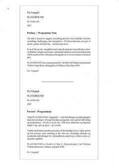 Playground (Spillerum) von Per Norgard 