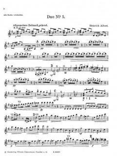 Acht Duette von Heinrich Albert 