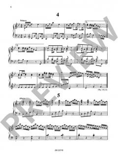 Zwölf Stücke für Flöten- und Harfenuhren von Carl Philipp Emanuel Bach 