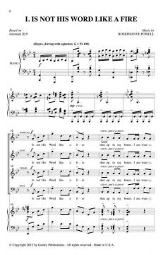 The Cry Of Jeremiah (Rosephanye Powell) 