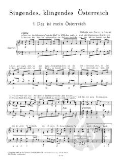 Singendes klingendes Österreich von Erwin Christian Scholz 