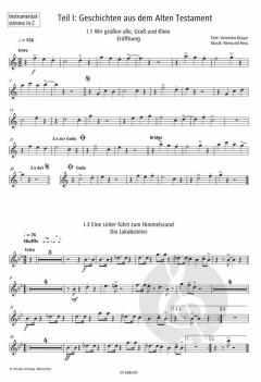 Eine Leiter führt zum Himmelsrand (Reimund Hess) 