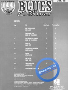 Harmonica Play-Along Vol. 10: Blues Classics im Alle Noten Shop kaufen