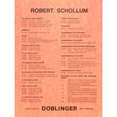 8 kleine Klavierstücke op. 54b von Robert Schollum im Alle Noten Shop kaufen
