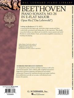 Sonata No. 26 In E-flat Major, Opus 81a von Ludwig van Beethoven 