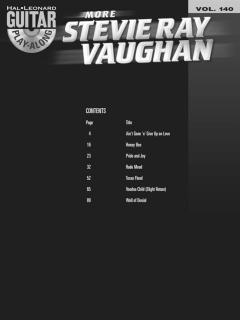 Guitar Play-Along Vol. 140: More Stevie Ray Vaughan von Stevie Ray Vaughan 