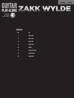 Guitar Play-Along Vol. 150: Zakk Wylde von Zakk Wylde 