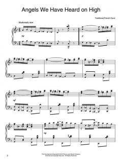 Christmas Carols For Ragtime Piano 