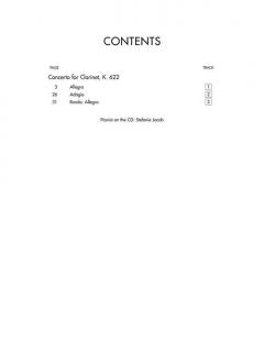 Concerto For Clarinet, K. 622 von Wolfgang Amadeus Mozart 