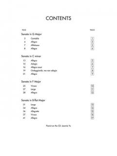 Four Sonatas for Flute and Piano von Georg Philipp Telemann 