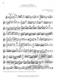 Four Sonatas for Flute and Piano von Georg Philipp Telemann 