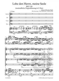 Lobe den Herrn, meine Seele 