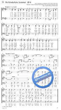 Advents- und Weihnachtslieder: Chorbuch 3stimmig 