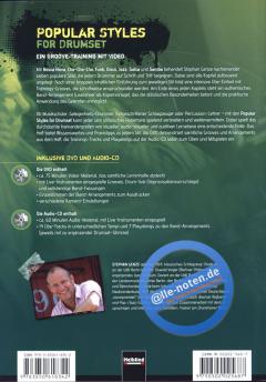 Popular Styles For Drumset (Stephan Genze) 