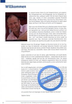 Popular Styles For Drumset (Stephan Genze) 