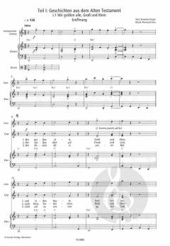 Eine Leiter führt zum Himmelsrand (Reimund Hess) 