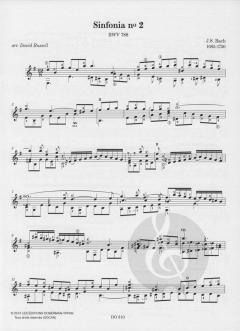 Sinfonias BWV 788, 791, 792, 797 von J.S. Bach 