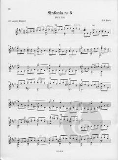 Sinfonias BWV 788, 791, 792, 797 von J.S. Bach 