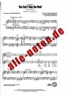 You Can't Stop The Beat From Hairspray (Marc Shaiman) 