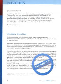 natürlich singen! Die praxisorientierte Singschule von Tjark Baumann 