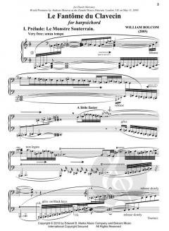 Le Fantasme du Clavecin (William Bolcom) 