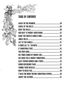 Ukulele Christmas Songs von Kevin Rones im Alle Noten Shop kaufen