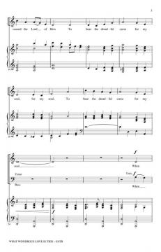 What Wondrous Love Is This 