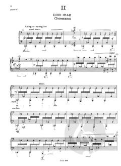 Le tombeau de Franz Liszt op. 100 von Jenö Takacs 