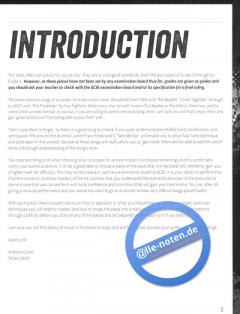 GCSE Performance Pieces 