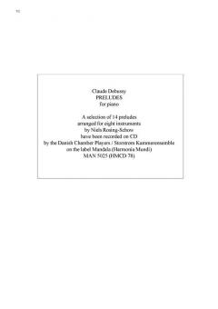 Fourteen Preludes von Claude Debussy 