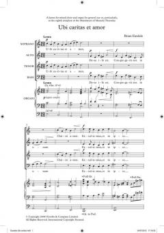 Ubi Caritas Et Amor von Brian Easdale 