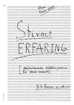 Stivnet Erfaring, Op.184 (Niels Viggo Bentzon) 