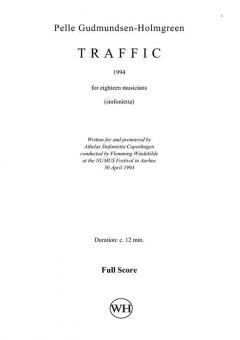 Traffic (Pelle Gudmundsen-Holmgreen) 