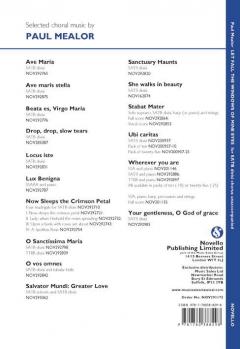 Let Fall The Windows Of Mine Eyes von Paul Mealor 