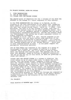 Tributes von Per Norgard 