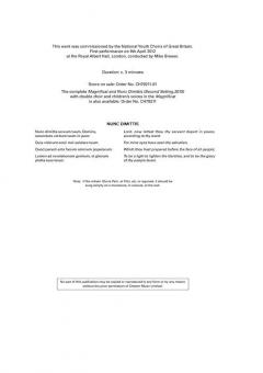 Nunc Dimittis (John Tavener) 