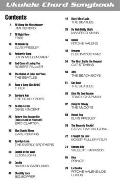 Ukulele Chord Songbook: Three Chord Songs im Alle Noten Shop kaufen