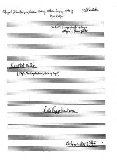 Quartet, Opus 26 (Niels Viggo Bentzon) 