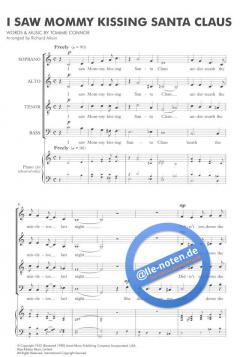 I Saw Mommy Kissing Santa Claus von Tommie Connor 